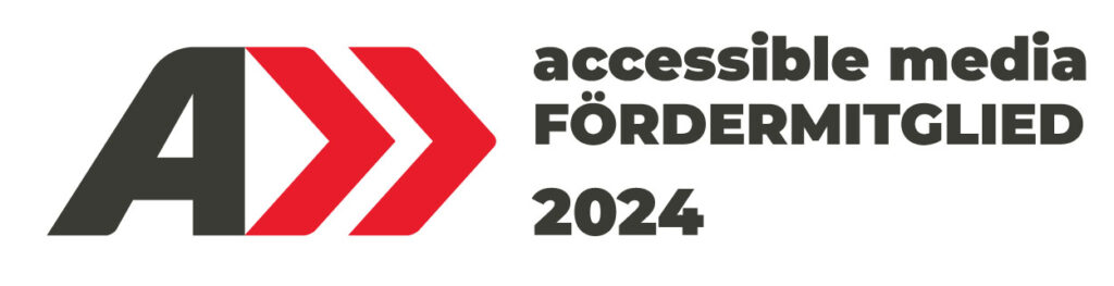 accessible media - Fördermitglied 2024